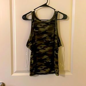 Camo tank top